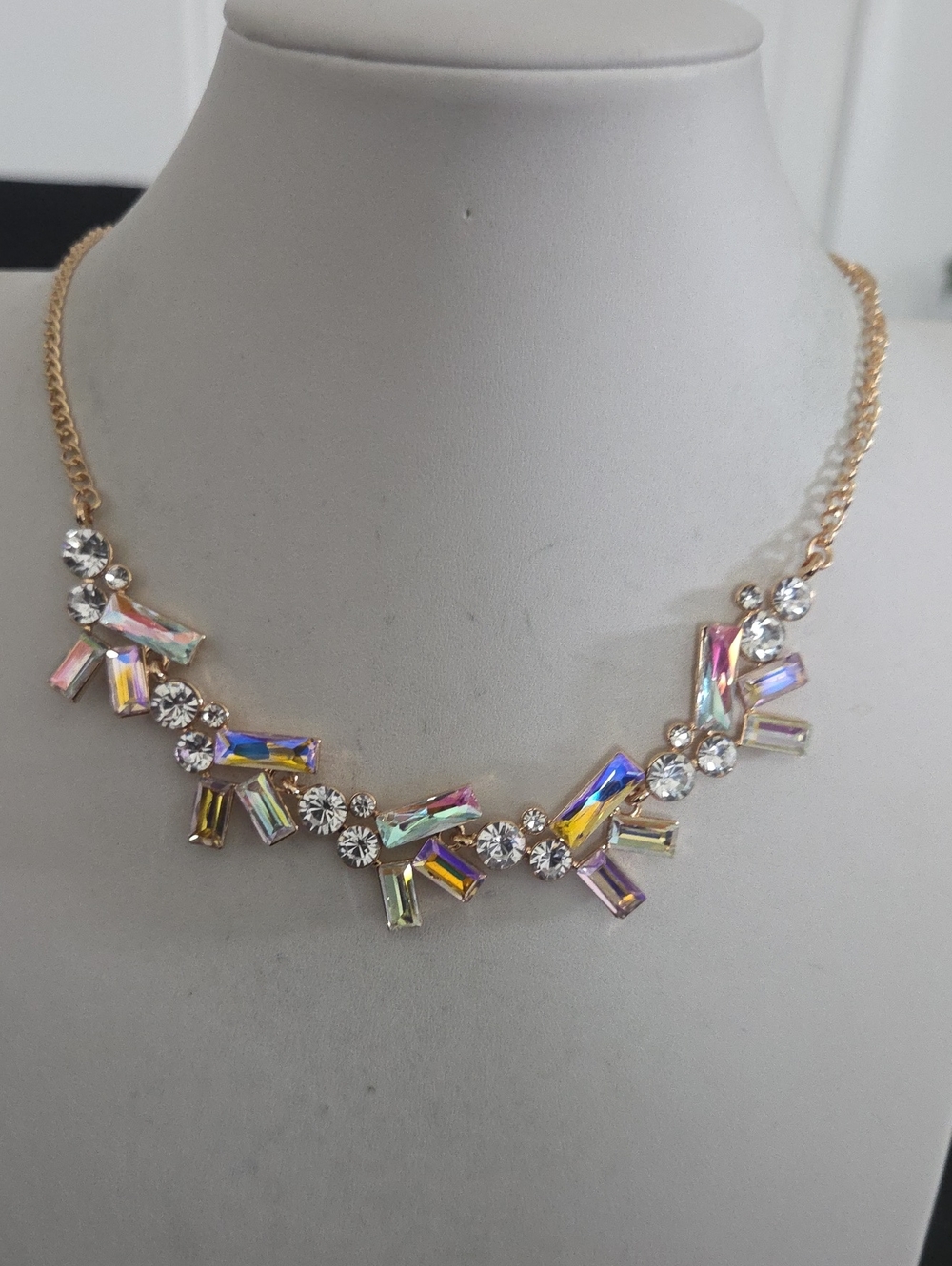 Paparazzi Serene Statement Gold Necklace NWT